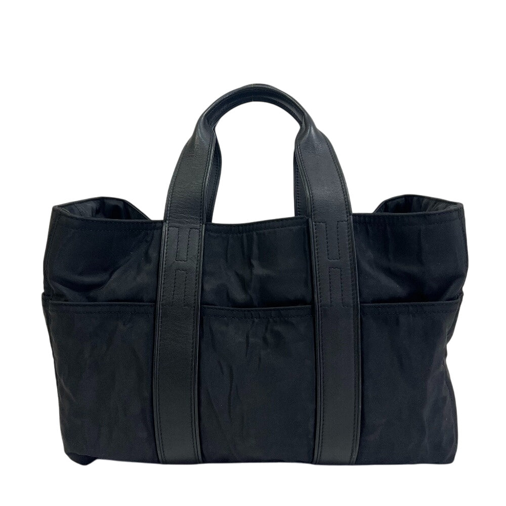 Tote Bag , Akapu Luco Leather Nylon