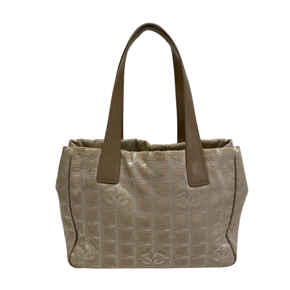 Chanel Nylon New line Brown Leather Travel Bag