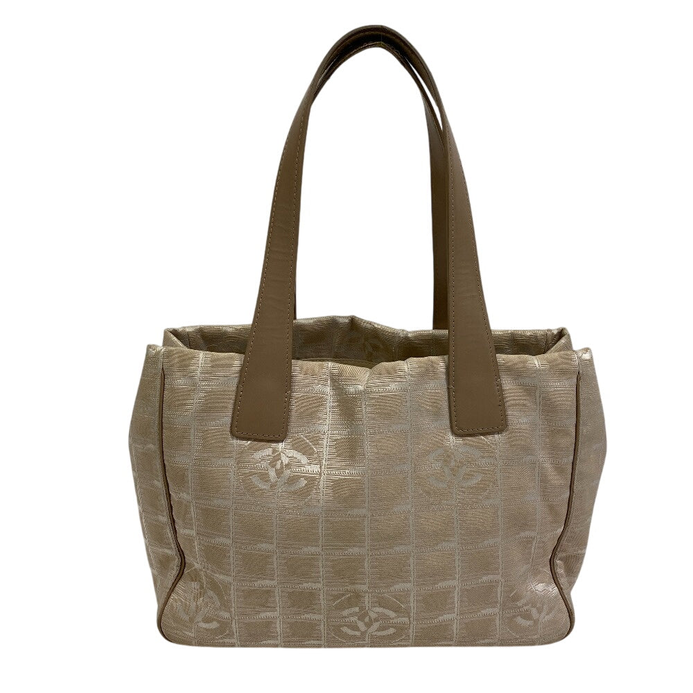 Chanel Nylon New line Brown Leather Travel Bag