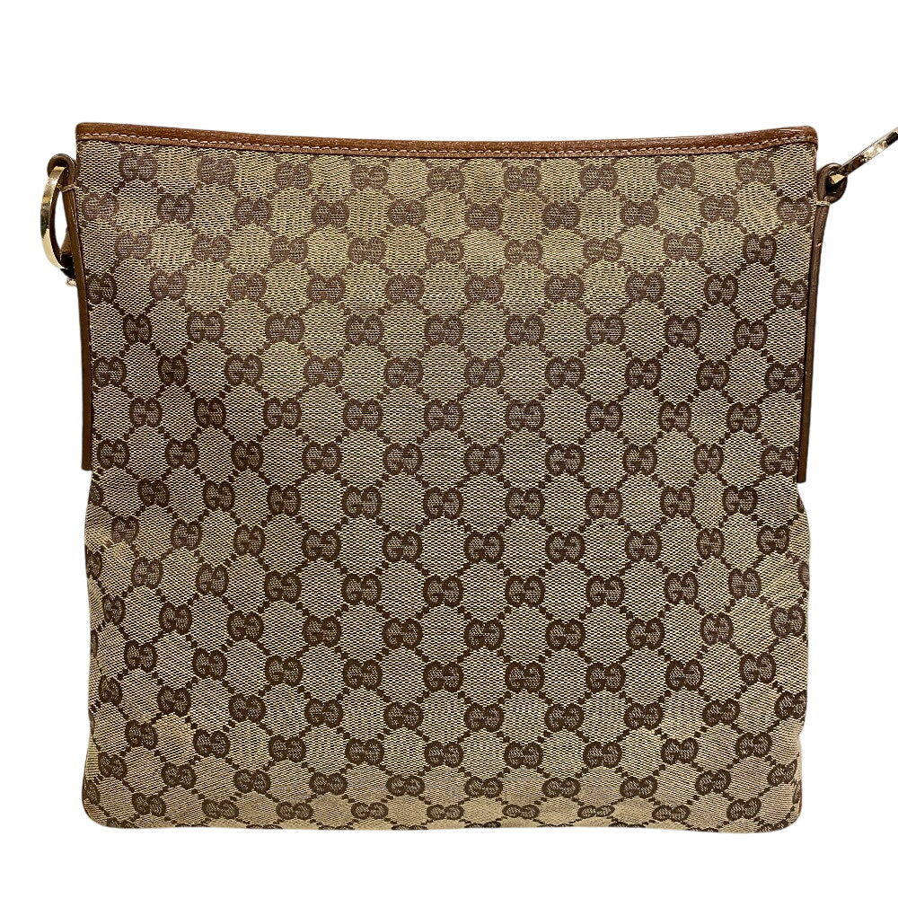 Gucci GG pattern Canvas Beige Shoulder Bag