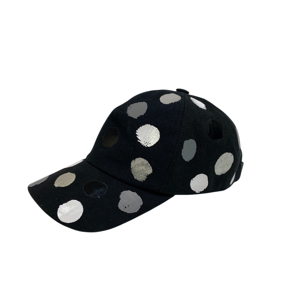 Louis Vuitton M7063L Polyester LVxYK Painted Cotton Black Hat