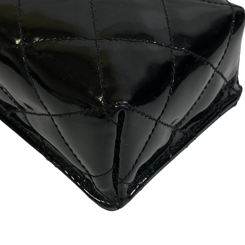 Chanel Cigarette Matrasse Black Leather Shoulder Bag