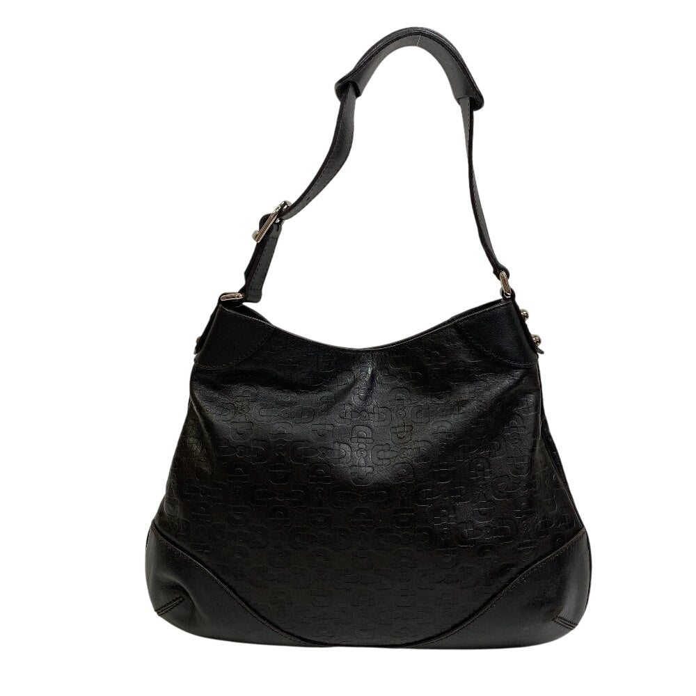 Gucci Horsebit Leather Black Shoulder Bag