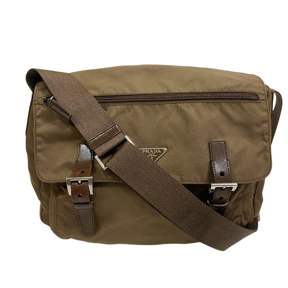 Shoulder Bag Khaki Vera Messenger Bag Mens Nylon
