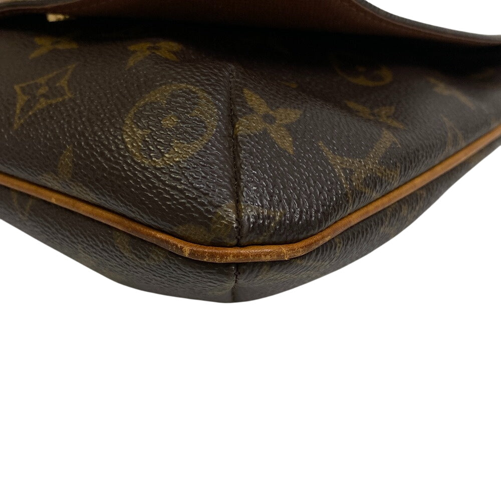 Louis Vuitton M51258 Short strap M tte Monogram Leather Brown Shoulder Bag