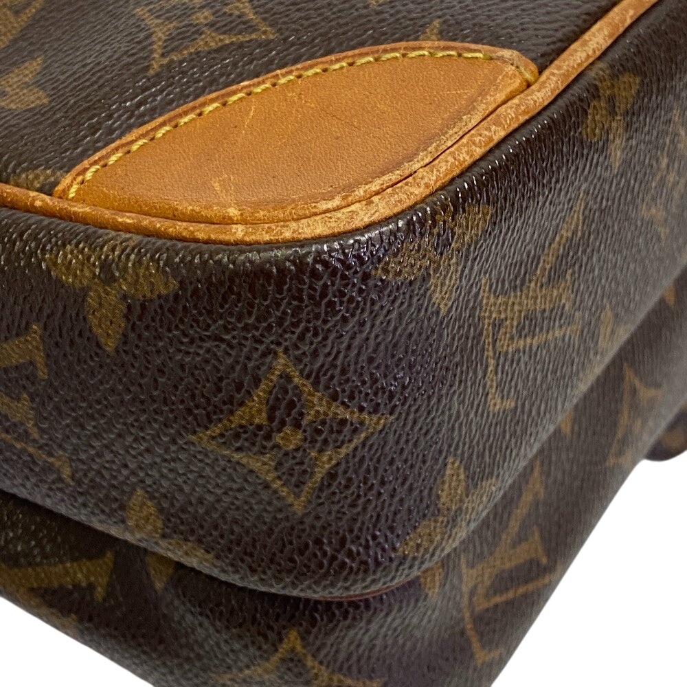 Louis Vuitton M45236 Monogram Leather Brown Shoulder Bag