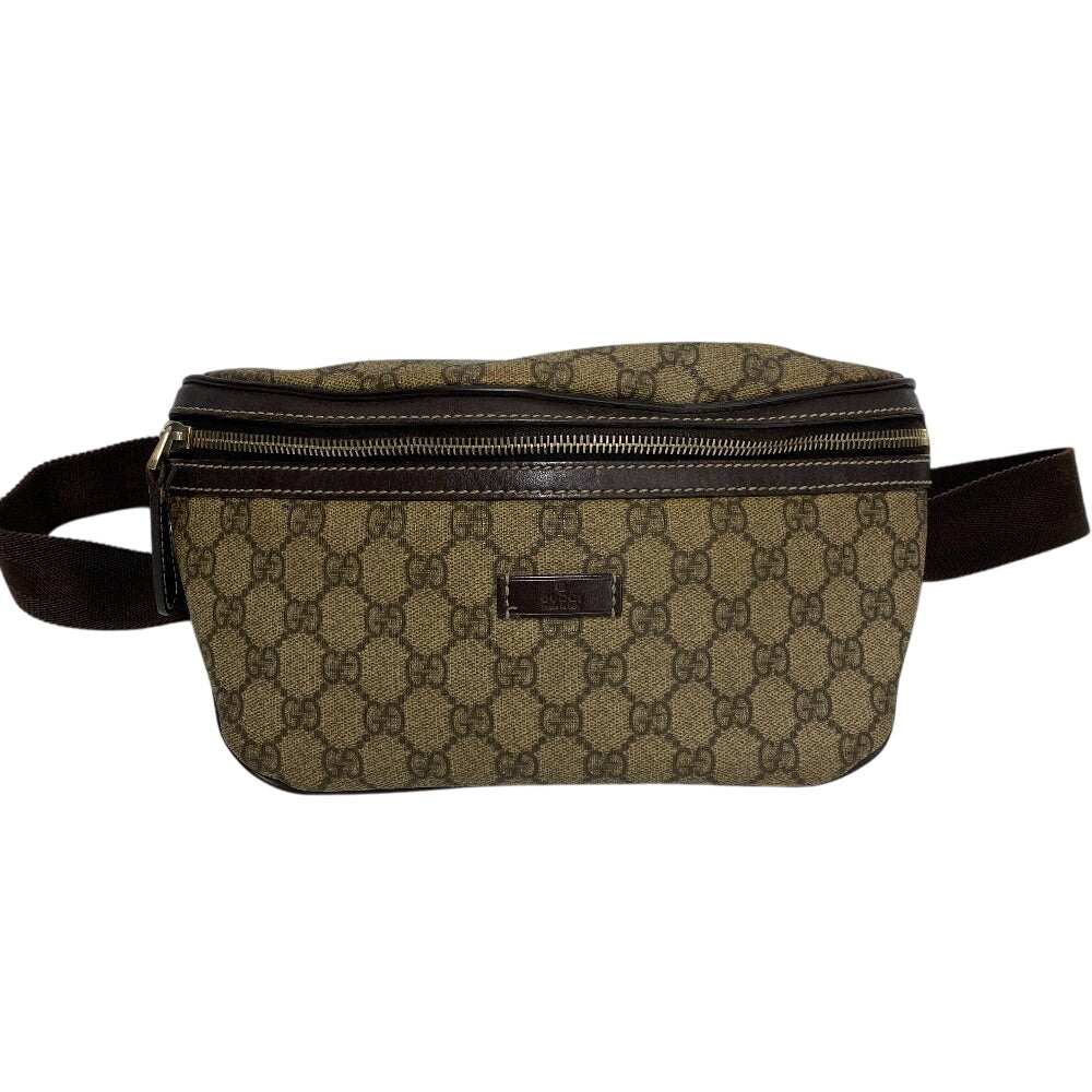 Gucci Sling GG stream Canvas Brown Handbag