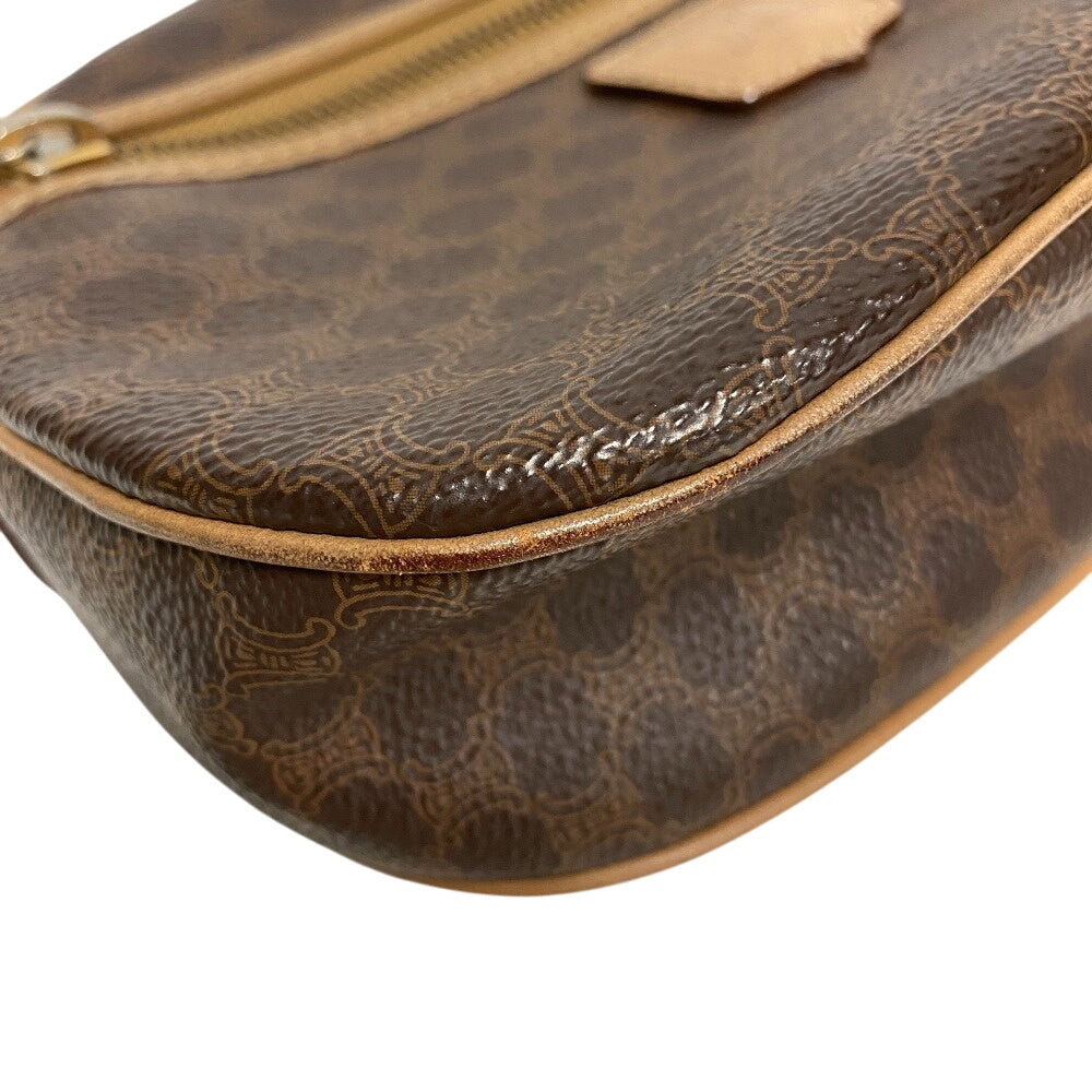 Shoulder Bag Macadam Leather Brown