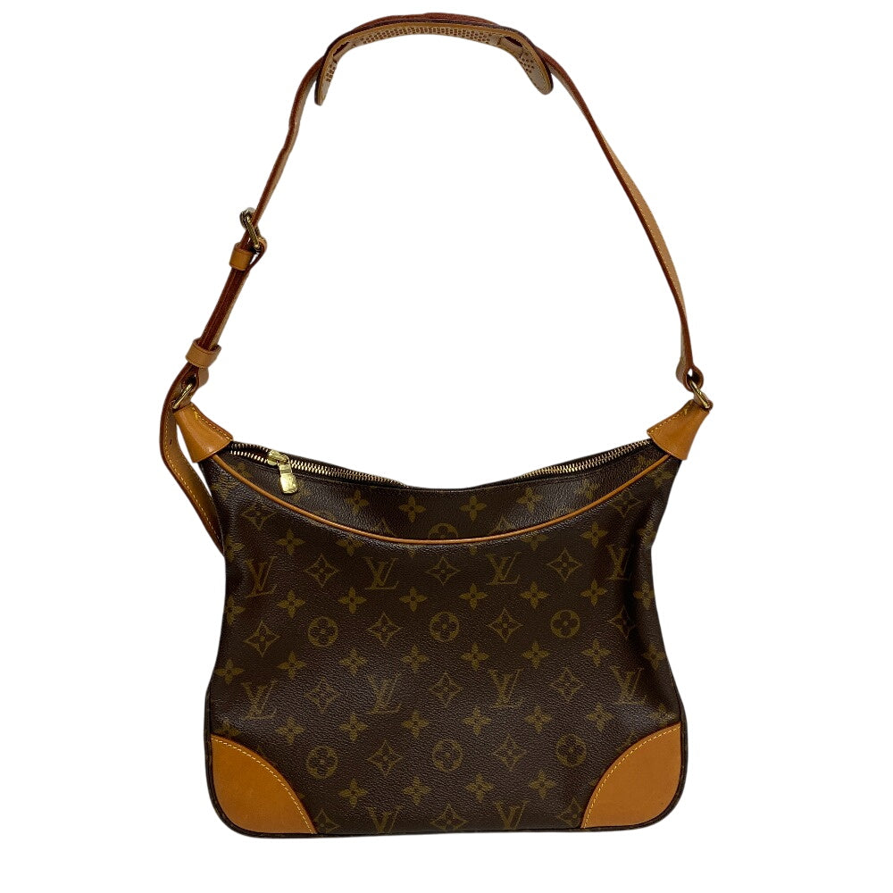 Louis Vuitton M51265 Boulogne 30 Monogram Leather Brown Shoulder Bag