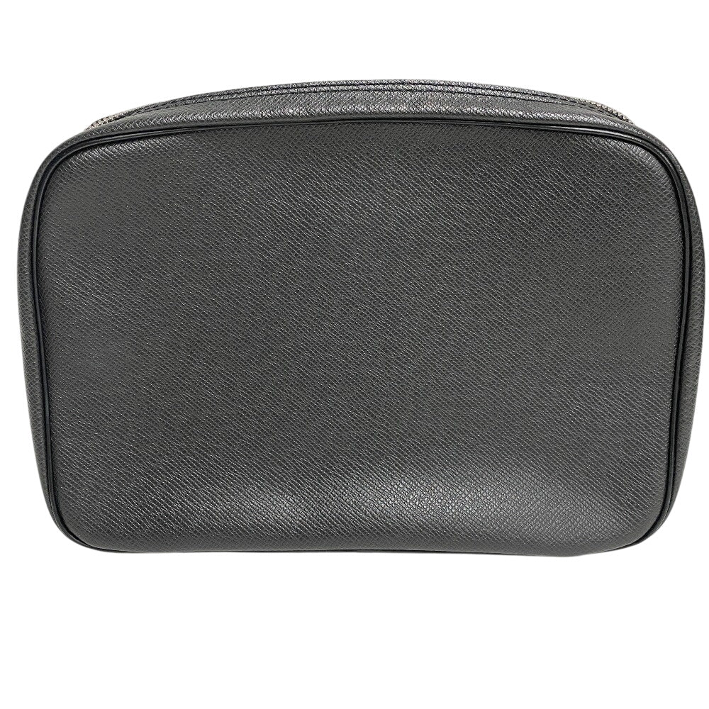 Louis Vuitton business M30212 Taiga Truth Cracking Leather Black Handbag
