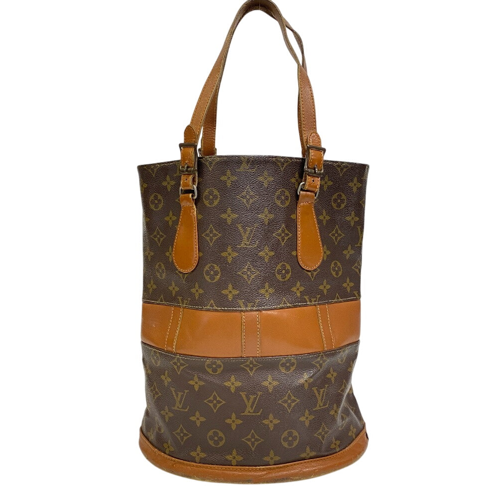 Louis Vuitton T42238 BucketPM Monogram Brown Shoulder Bag
