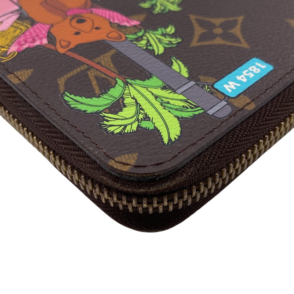 Louis Vuitton Long Purse M80857 Vivienne Monogram Leather Brown Wallet Case