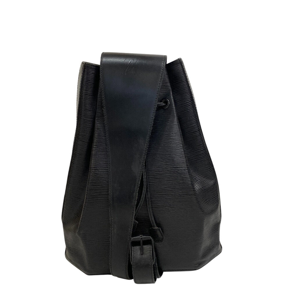 Louis Vuitton M80153 Epi Sac A Dos Leather Black Shoulder Bag