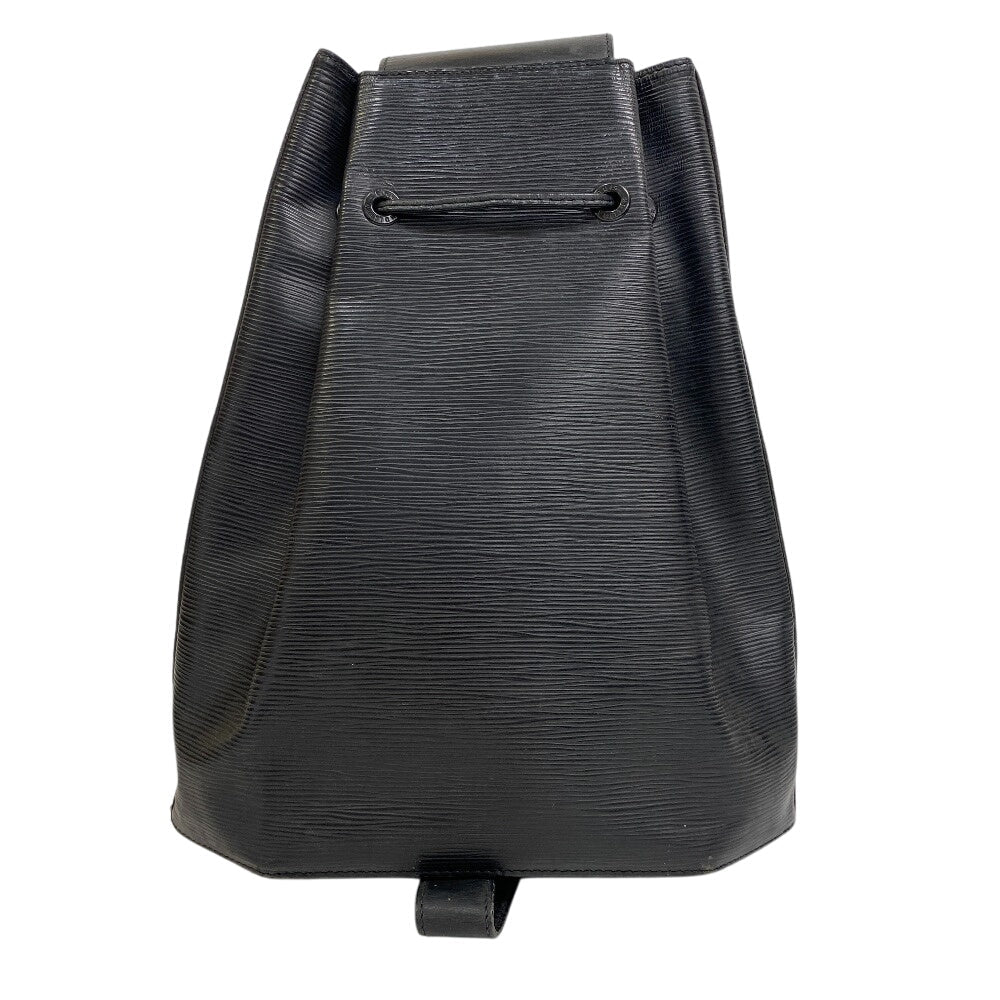 Louis Vuitton M80153 Epi Sac A Dos Leather Black Shoulder Bag