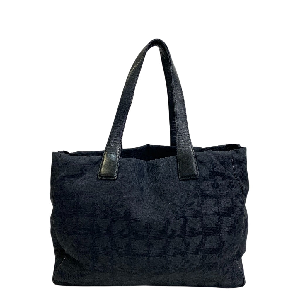 Chanel Nylon New Line Black MM Travel Bag 2