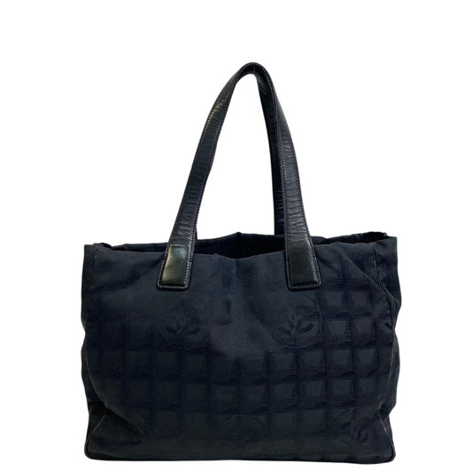 Chanel Nylon New Line Black MM Travel Bag 2