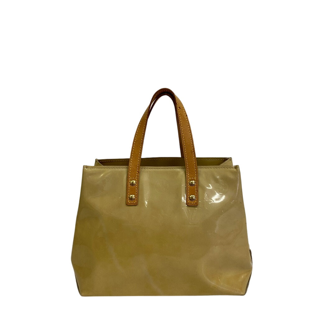 Louis Vuitton M91144 enamel yellow Vernis Lead Handbag
