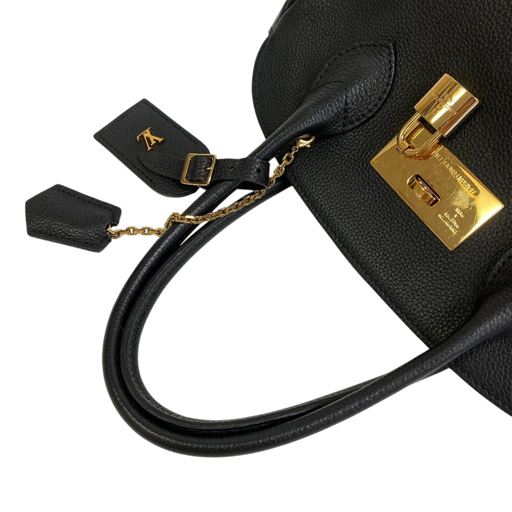 Louis Vuitton M54346 Taurillon Clemence Mira PM Leather Black Handbag