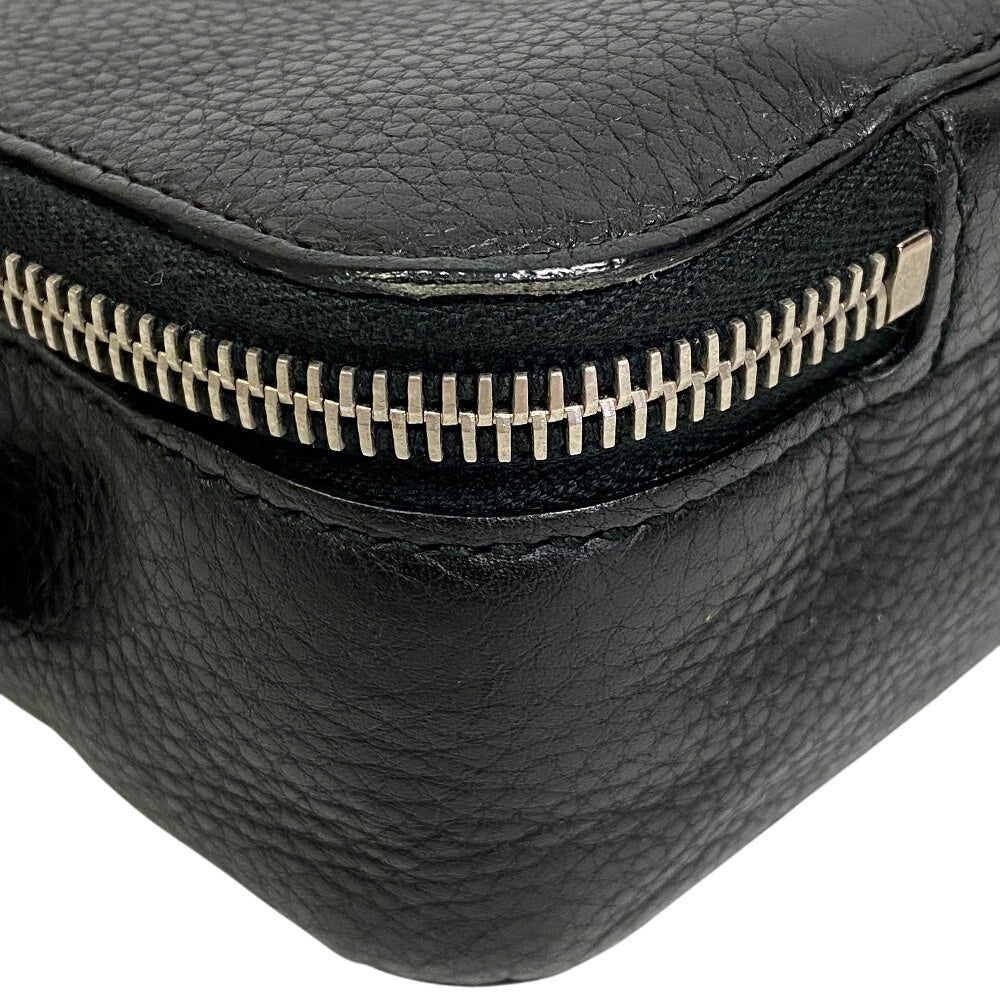 Gucci business Leather Black Clutch Bag
