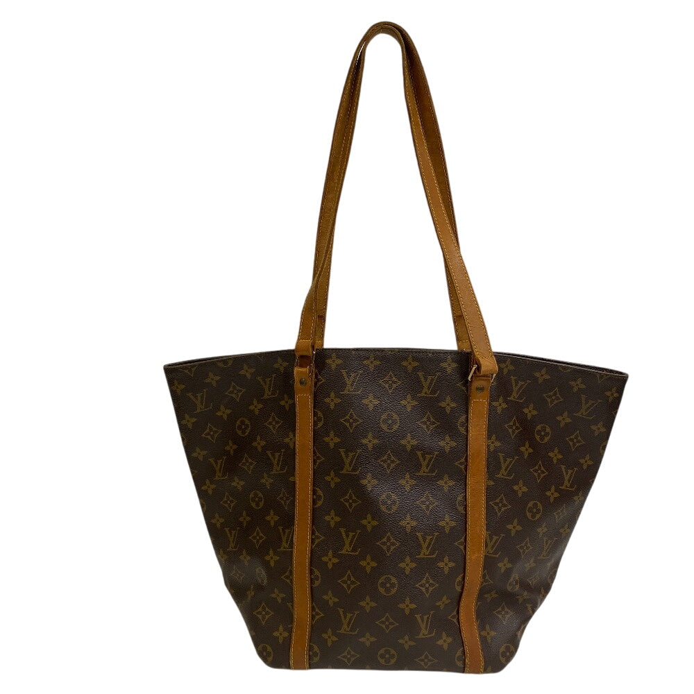 Louis Vuitton M51108 Sac shopping Monogram Leather Brown Shoulder Bag
