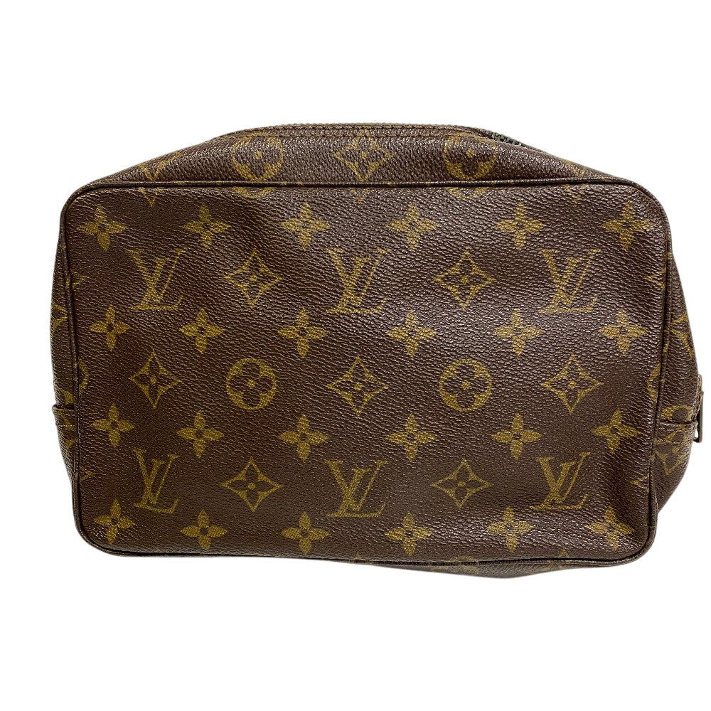 Louis Vuitton M47524 Truth Cracking T 23 Monogram Leather Brown Clutch Bag