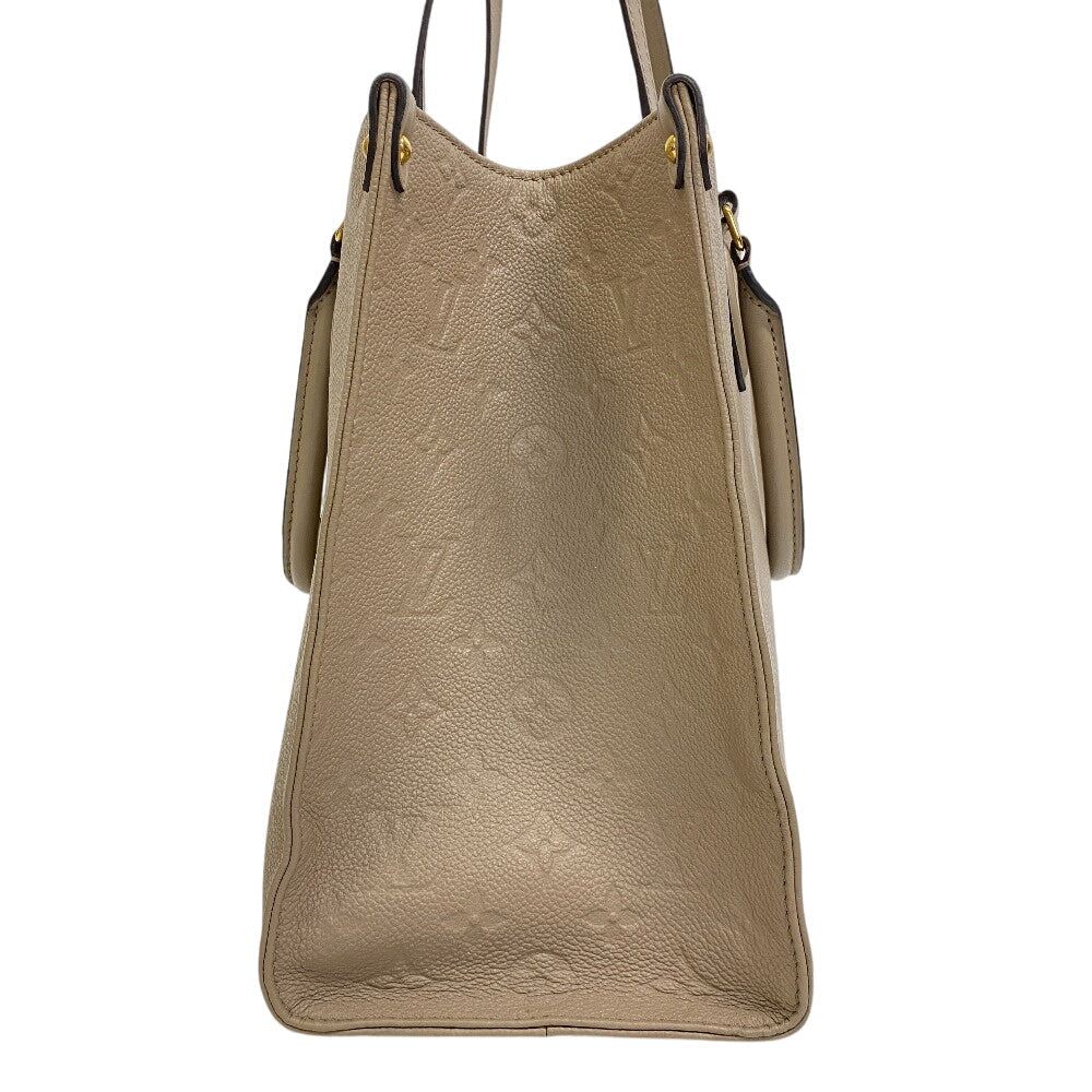 Louis Vuitton M45607 Empreinte Ann Platt On Monogram Leather Beige Handbag
