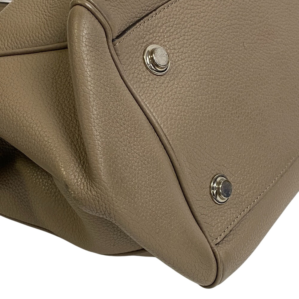 Louis Vuitton M51685 Mira MM Leather Beige Tote Bag