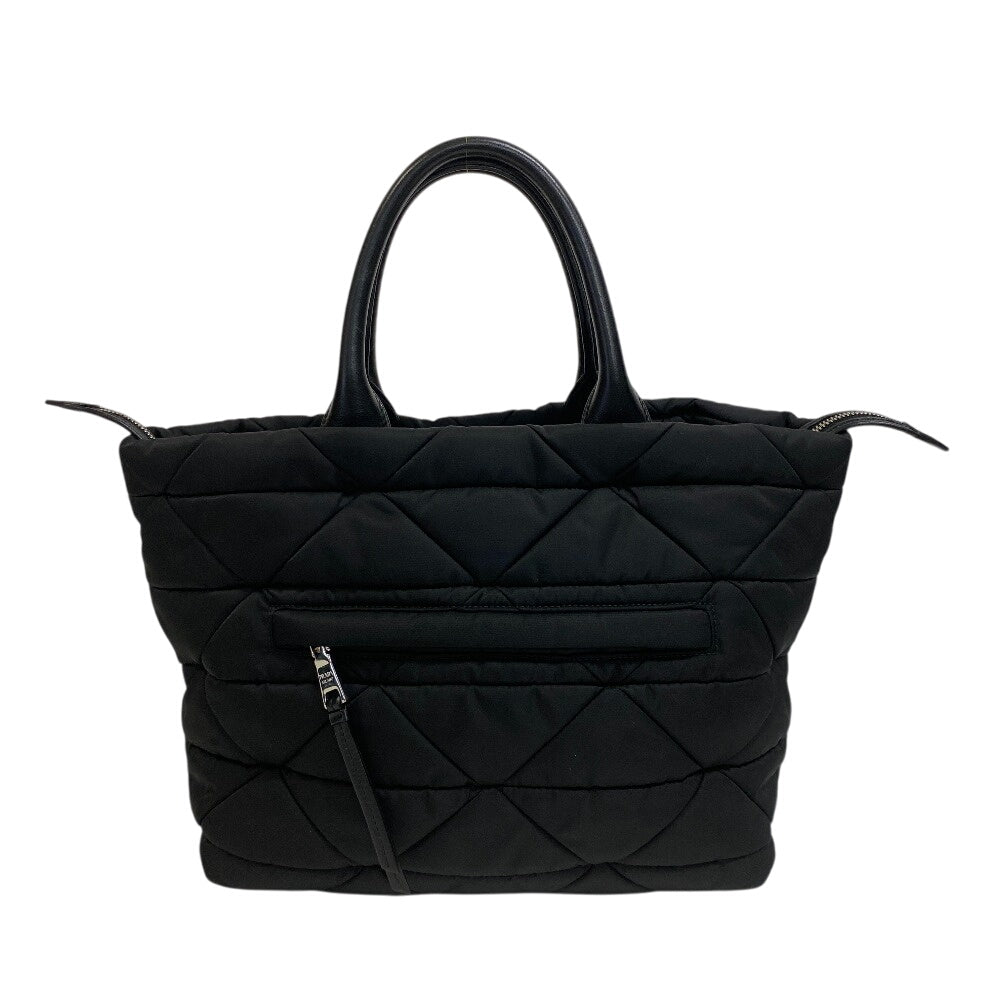 Re Padded Tote Bag Nylon Black