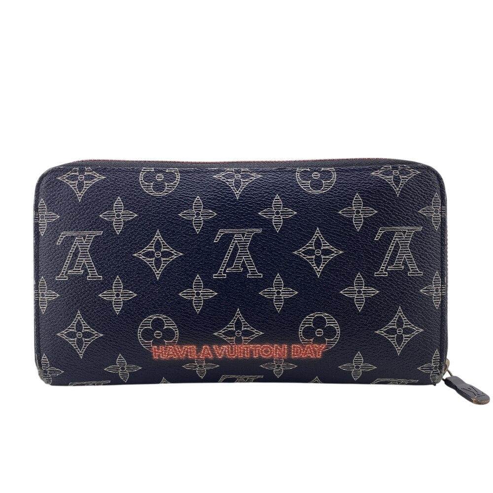 Louis Vuitton Long Purse M62931 Ink Monogram Navy Wallet Case