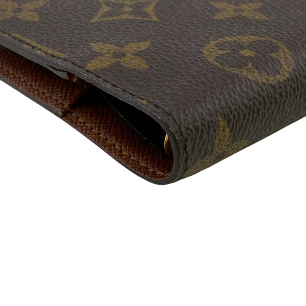 Louis Vuitton Notebook cover R20005 Agenda PM Monogram Brown Handbag