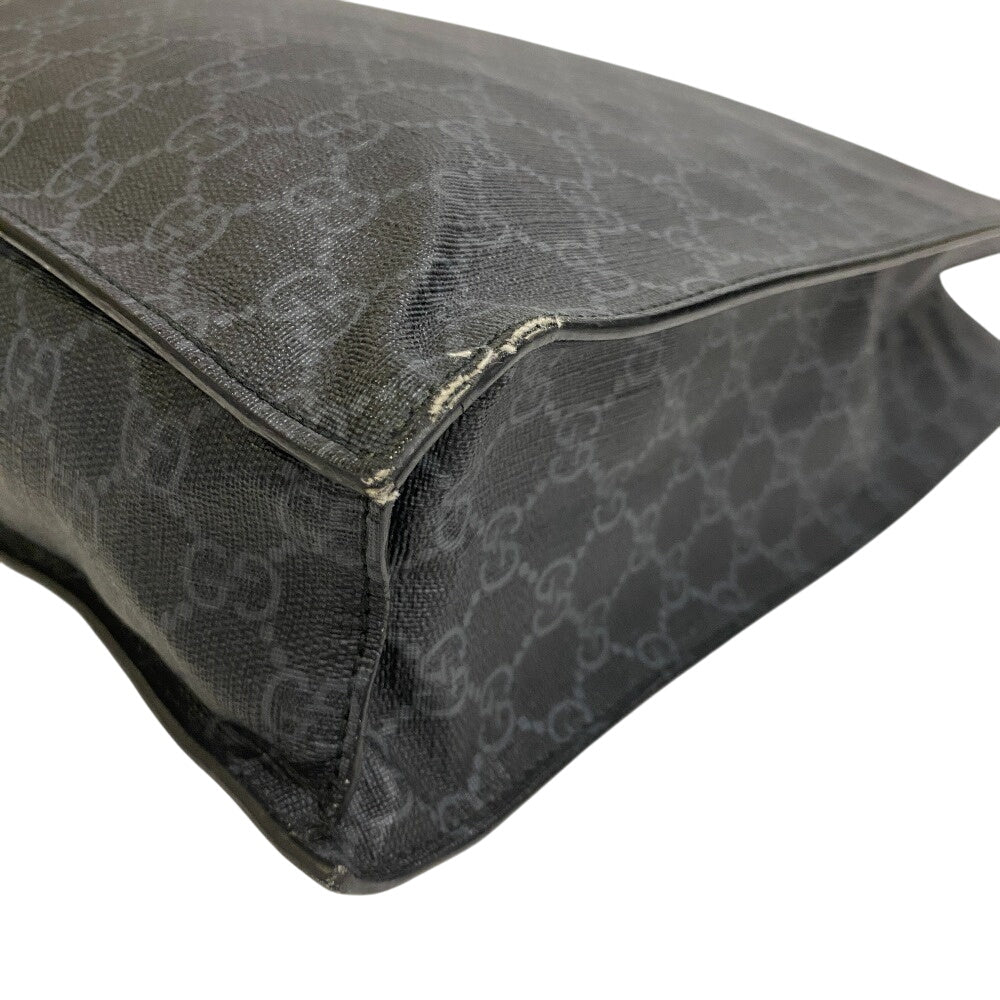 Gucci PVC GG Supreme Black Tote Bag