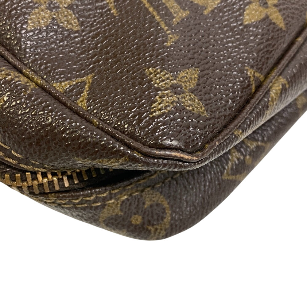 Louis Vuitton business M47524 Truth Cracking T Monogram Leather Brown Handbag