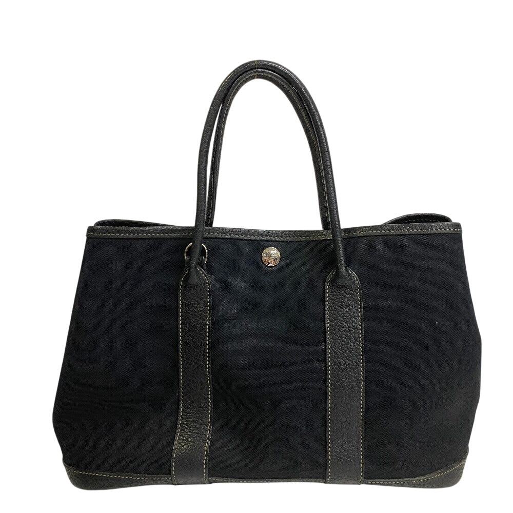 Garden Party Tpm Leather Black Travel Bag