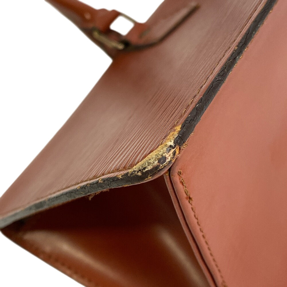 Louis Vuitton M52093 Epi Sac tri-angle Leather Brown Handbag