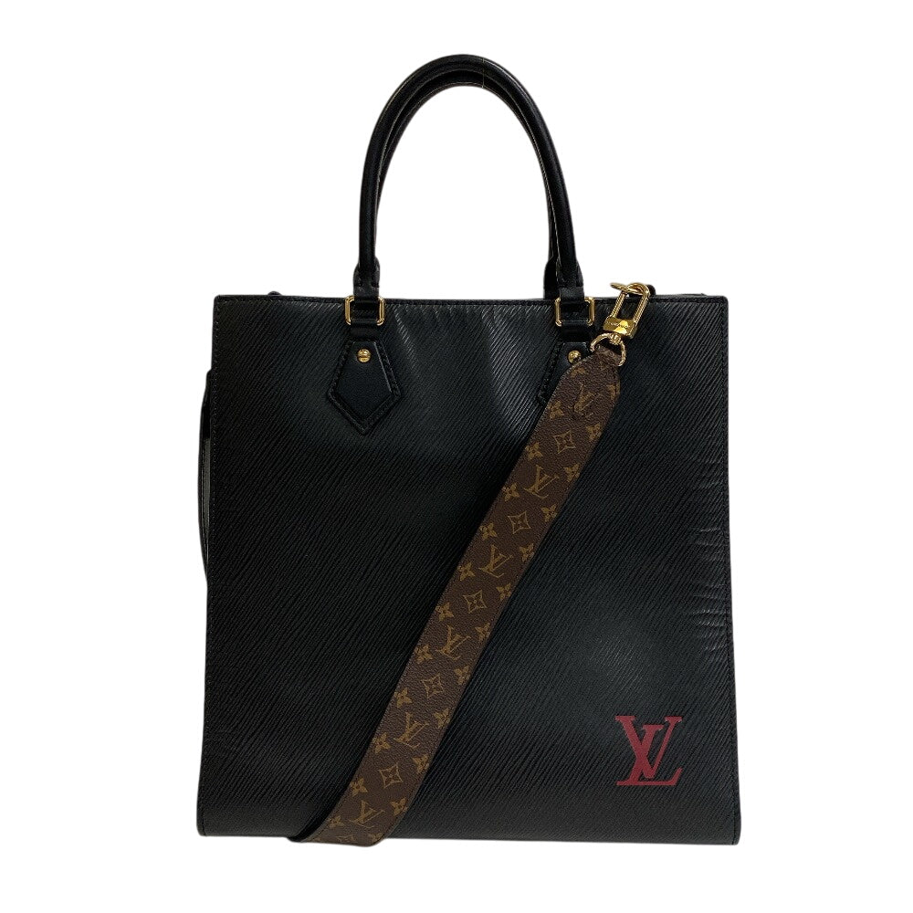 Louis Vuitton M58658 Epi Sac PlatPM Leather Black Handbag
