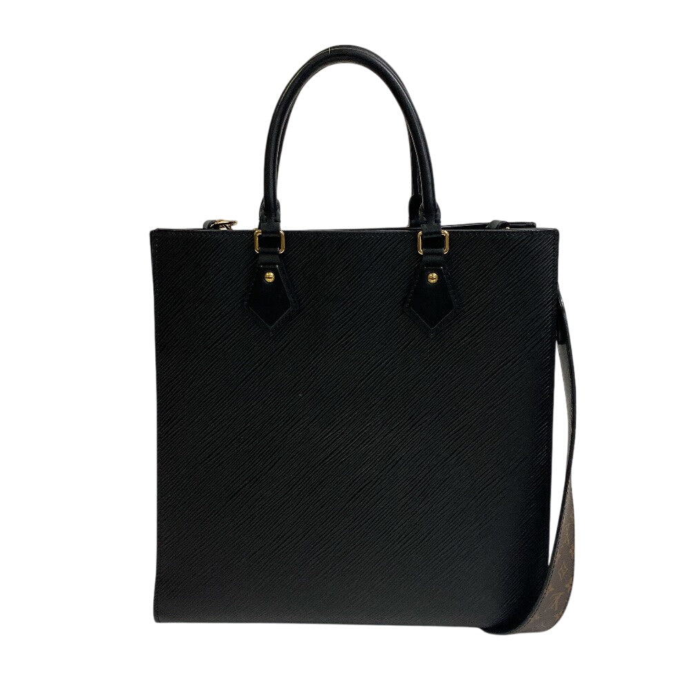 Louis Vuitton M58658 Epi Sac PlatPM Leather Black Handbag