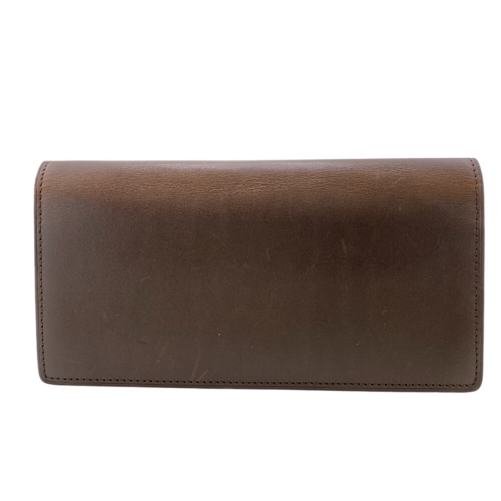 Louis Vuitton Long Purse M85092 Nomad Portefeuille Leather Brown Wallet Case