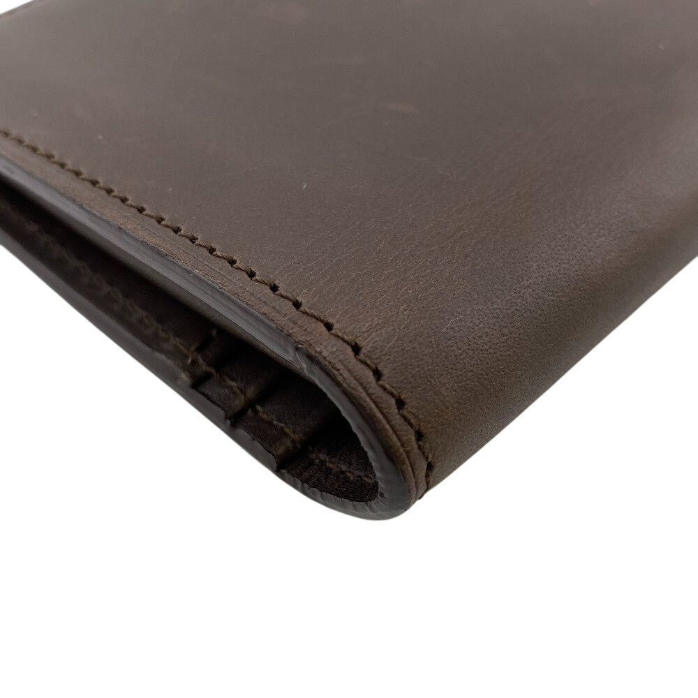 Louis Vuitton Long Purse M85092 Nomad Portefeuille Leather Brown Wallet Case
