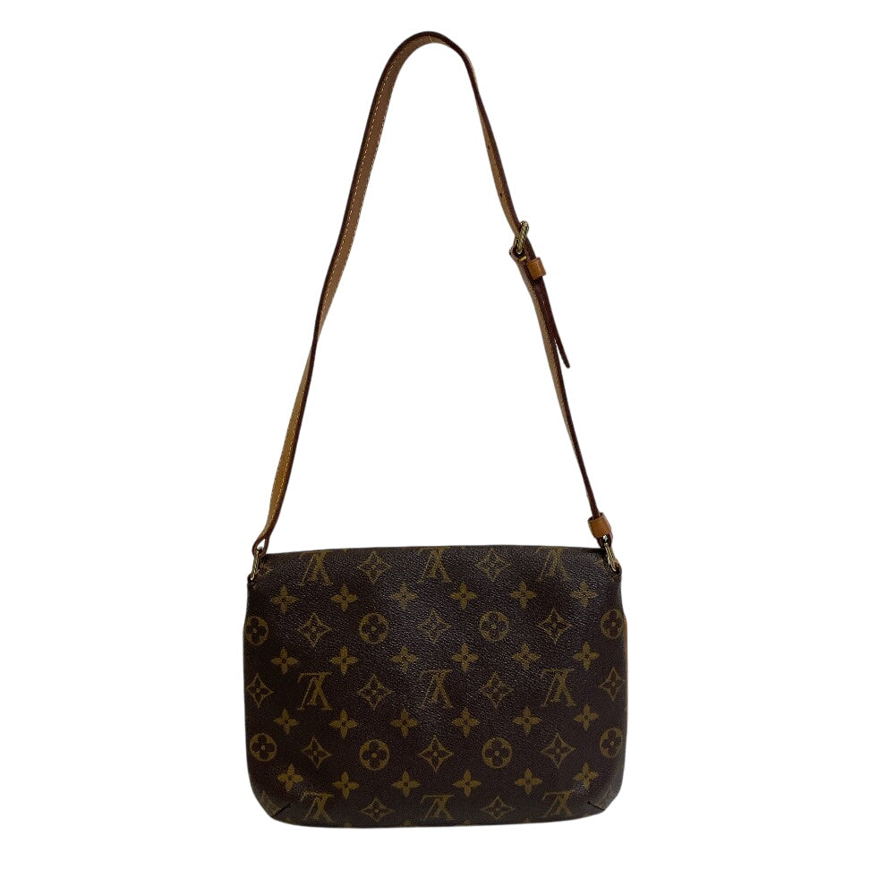 Louis Vuitton M51257 M tte Tango Monogram Leather Brown Shoulder Bag