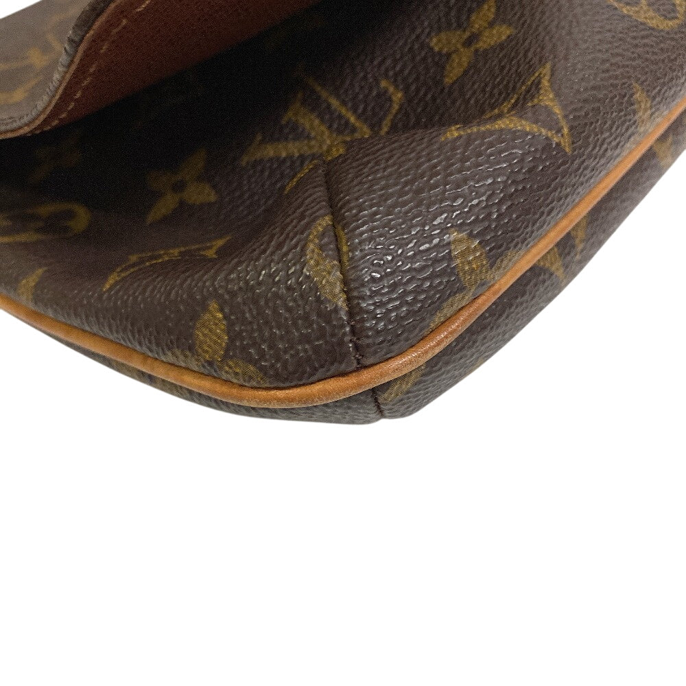 Louis Vuitton M51257 M tte Tango Monogram Leather Brown Shoulder Bag