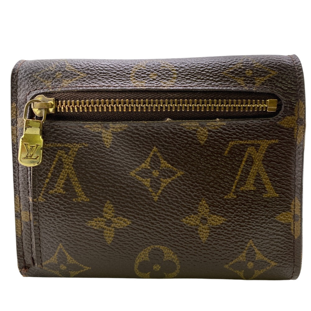 Louis Vuitton Tri-fold M58013 Portefeuille Koala Monogram Leather Brown Wallet Case