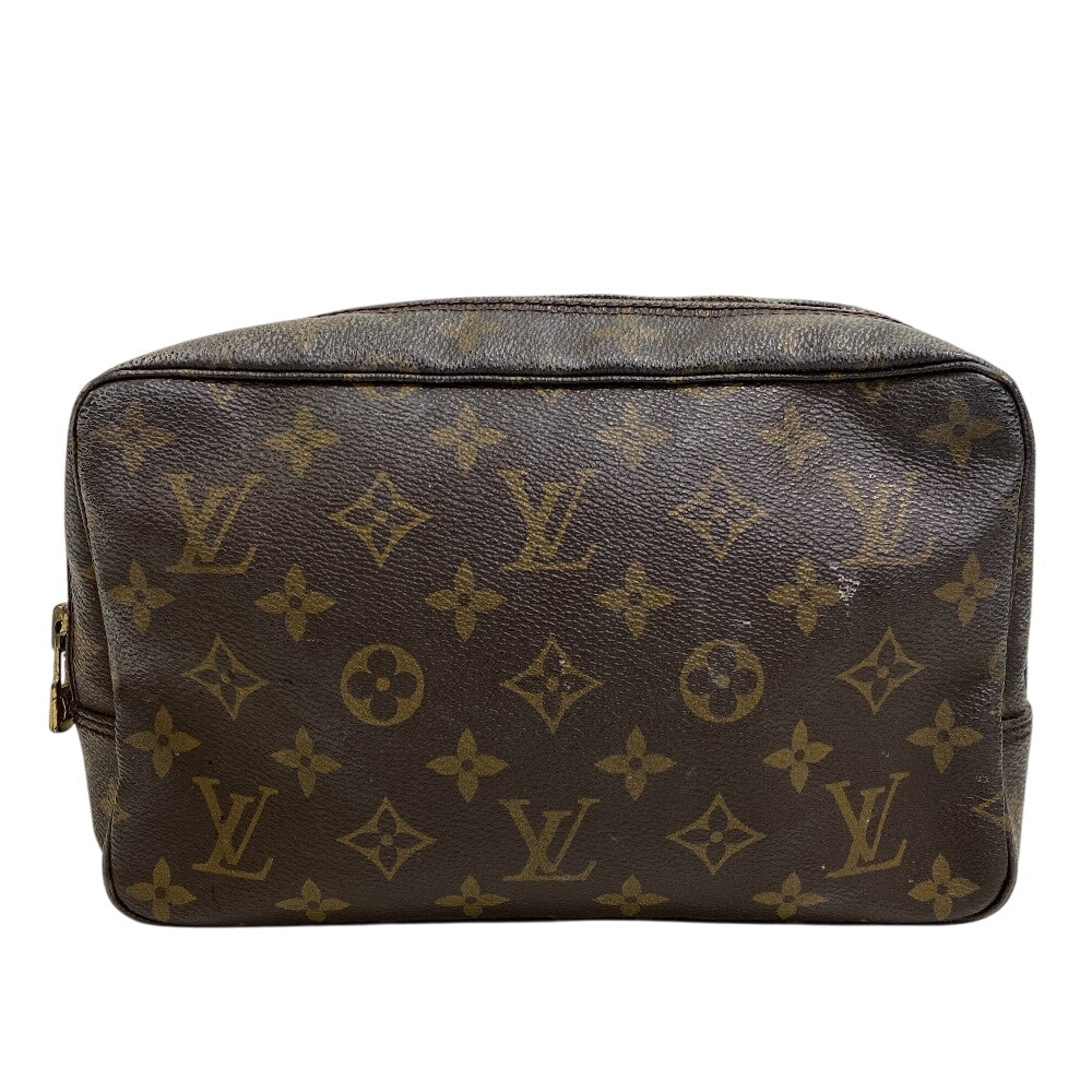 Louis Vuitton business M47524 Trousse Toilette 23 Monogram Leather Brown Handbag