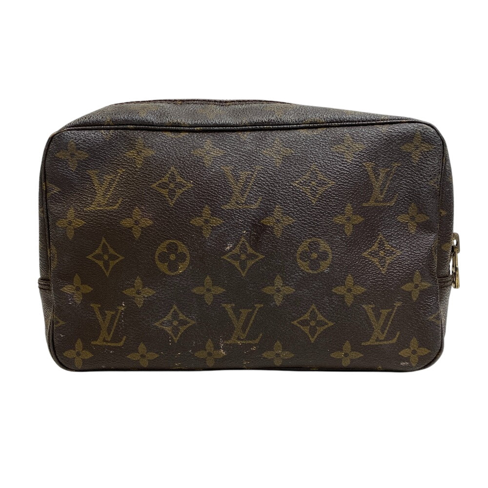 Louis Vuitton business M47524 Trousse Toilette 23 Monogram Leather Brown Handbag