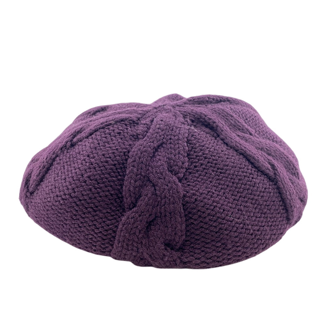 Louis Vuitton beret M72705 purple Belle Colombia Wool Logo Apparel