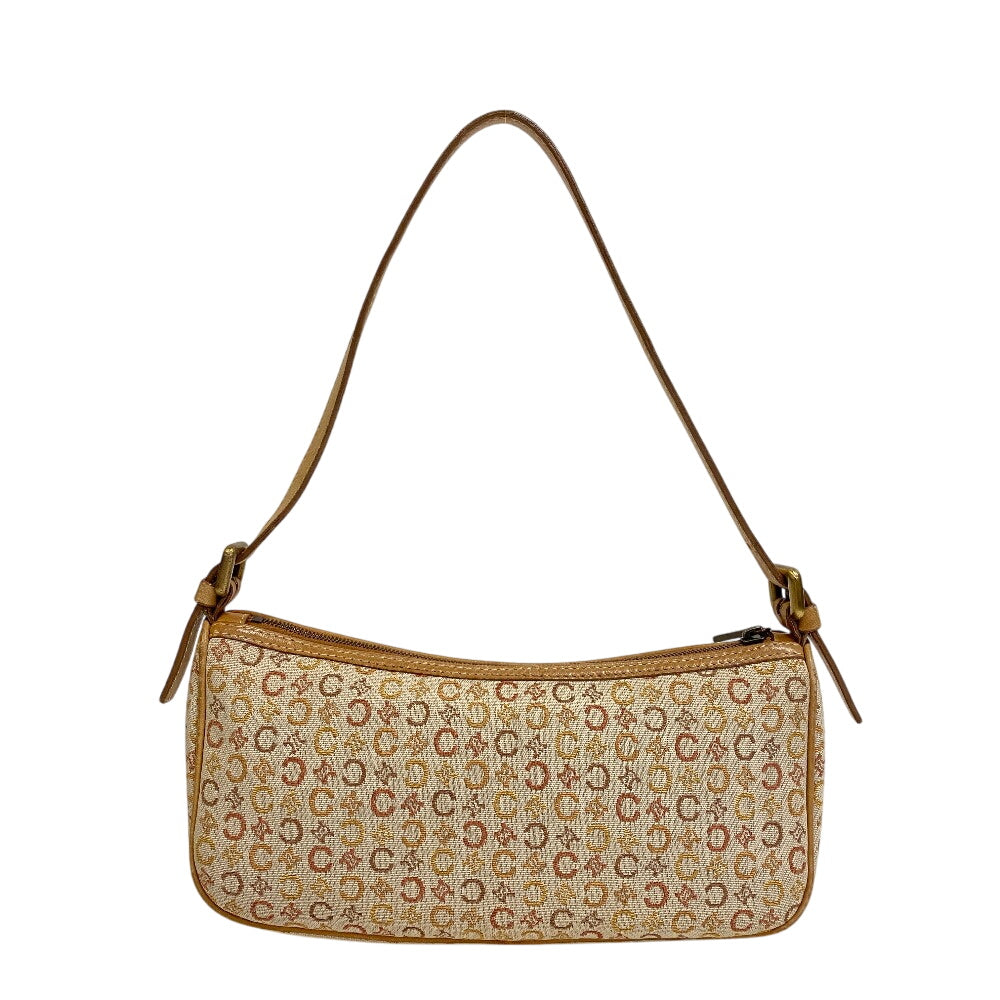 Cf C Macadam Jacquard Canvas Beige Travel Bag