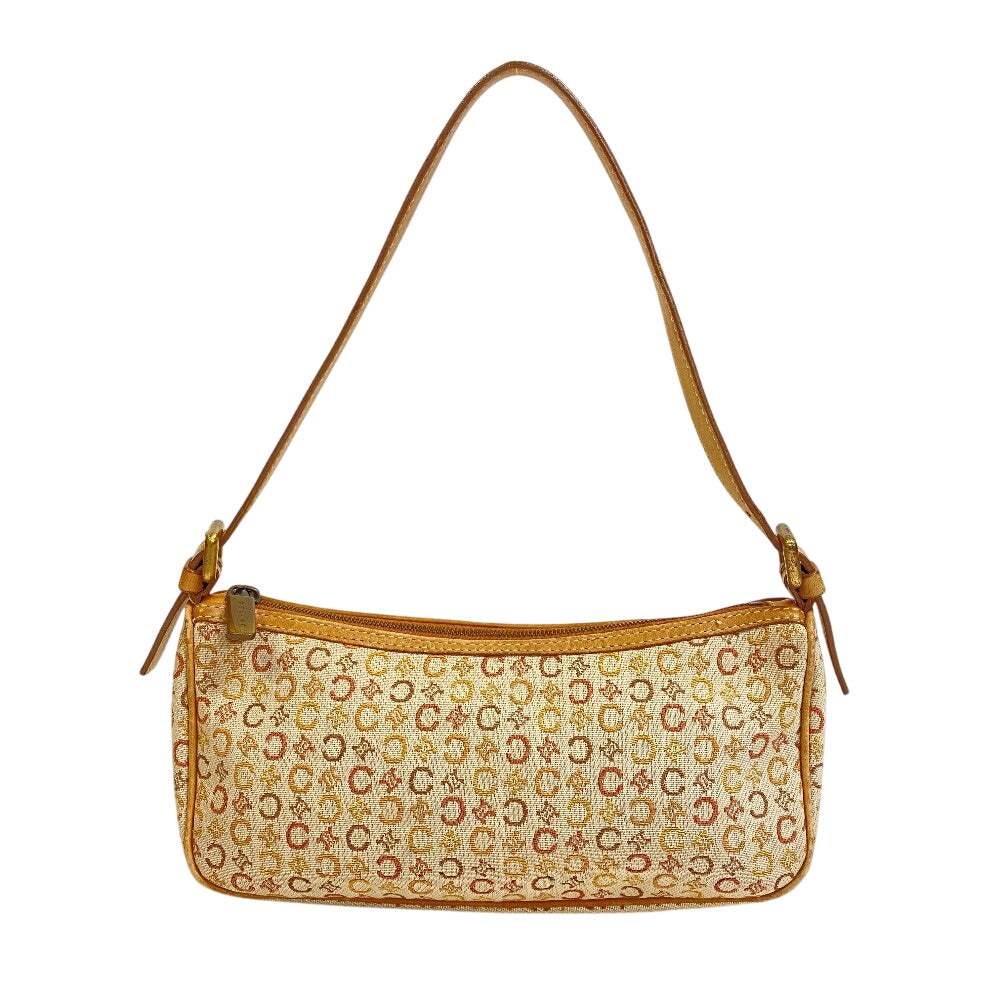 Cf C Macadam Jacquard Canvas Beige Travel Bag