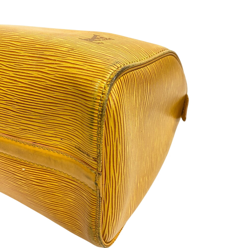 Louis Vuitton M43019 yellow Epi Speedy 25 Leather Handbag