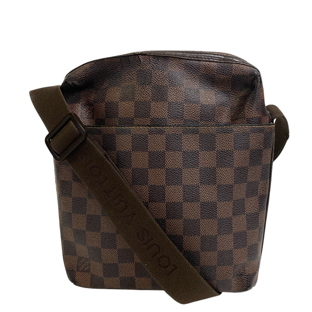 Louis Vuitton N41135 Damier Trotteur bobourg Leather Brown Shoulder Bag