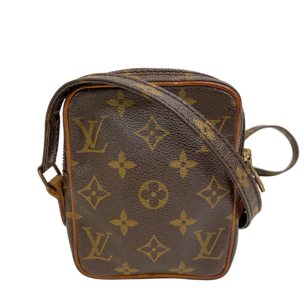 Louis Vuitton M45268 Danube Monogram Leather Brown Mini Shoulder Bag