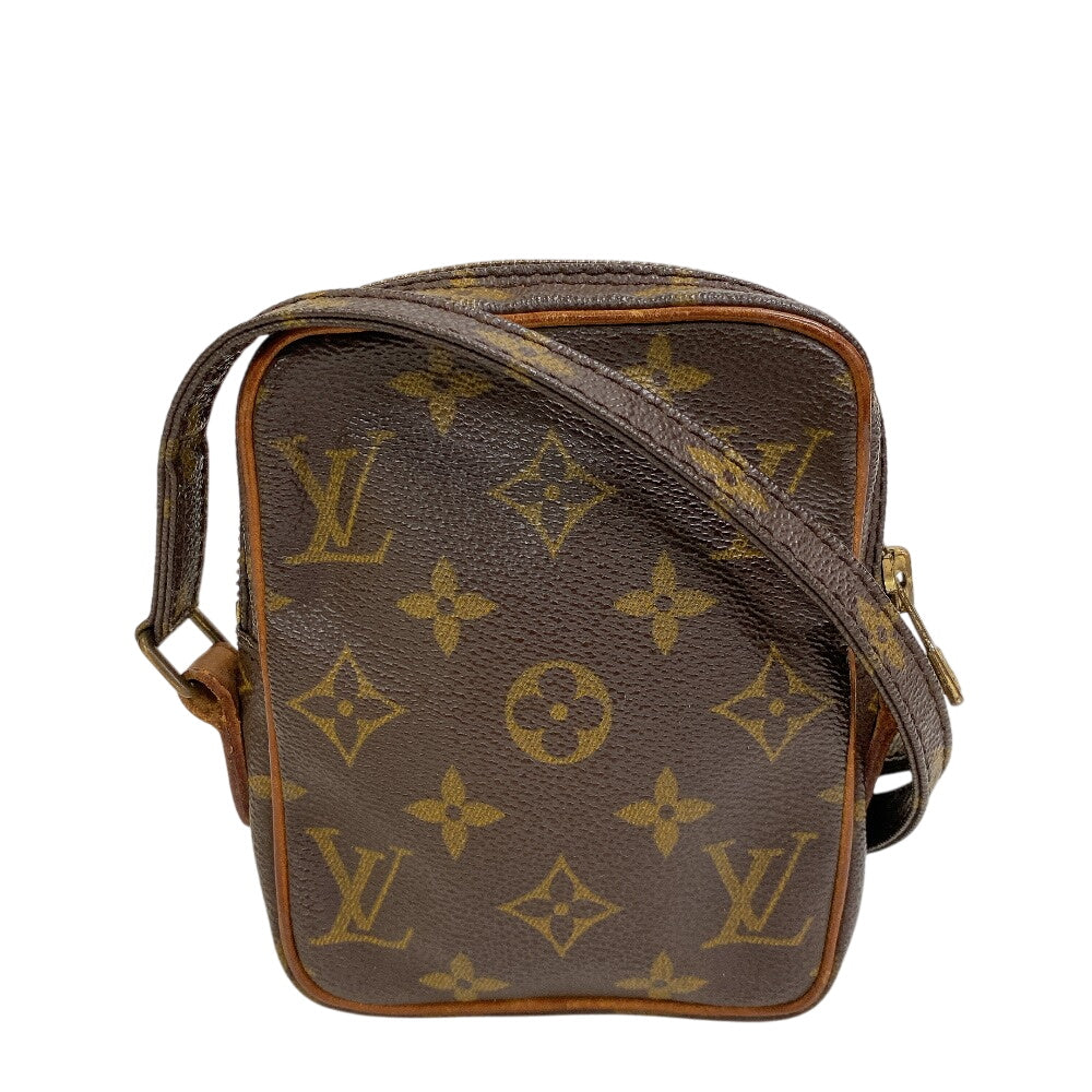 Louis Vuitton M45268 Danube Monogram Leather Brown Mini Shoulder Bag